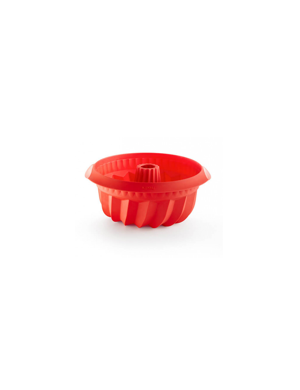 Molde Silicona Savarin Rojo Lékué 22cm