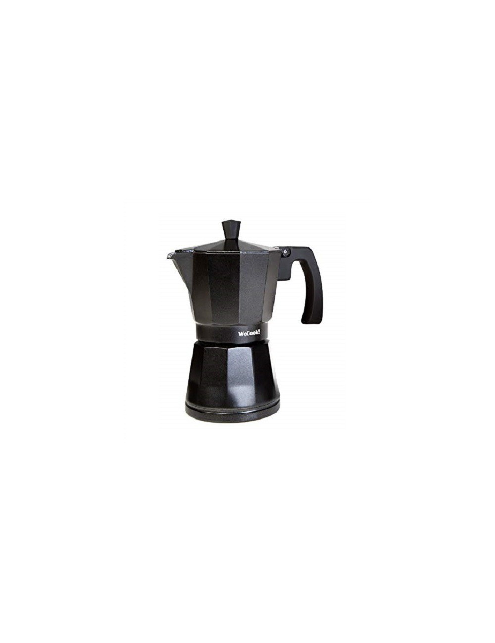 Cafetera Bialetti Inducción Negra 6 Tazas