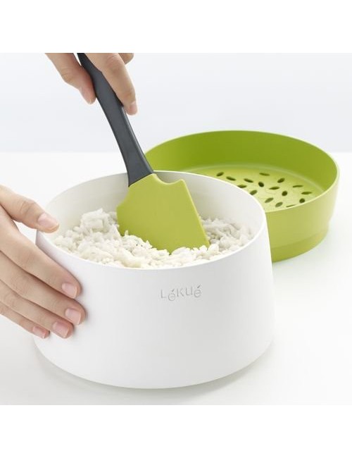 Arrocera para microondas, Quick Quinoa & Rice Cooker Lekúe