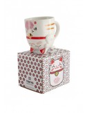 Taza Mug Lucky Cat - Rosa -...