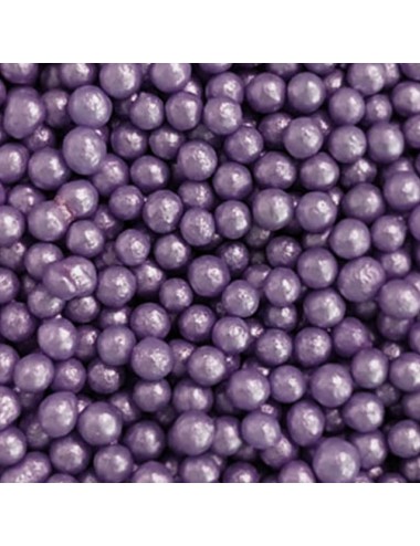 Perlas violeta 4mm (90gr) -...