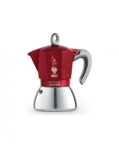 Cafetera para inducción Roja (6 tazas) – Bialetti