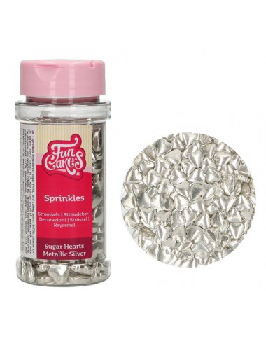 Sprinkles Corazones Plata...