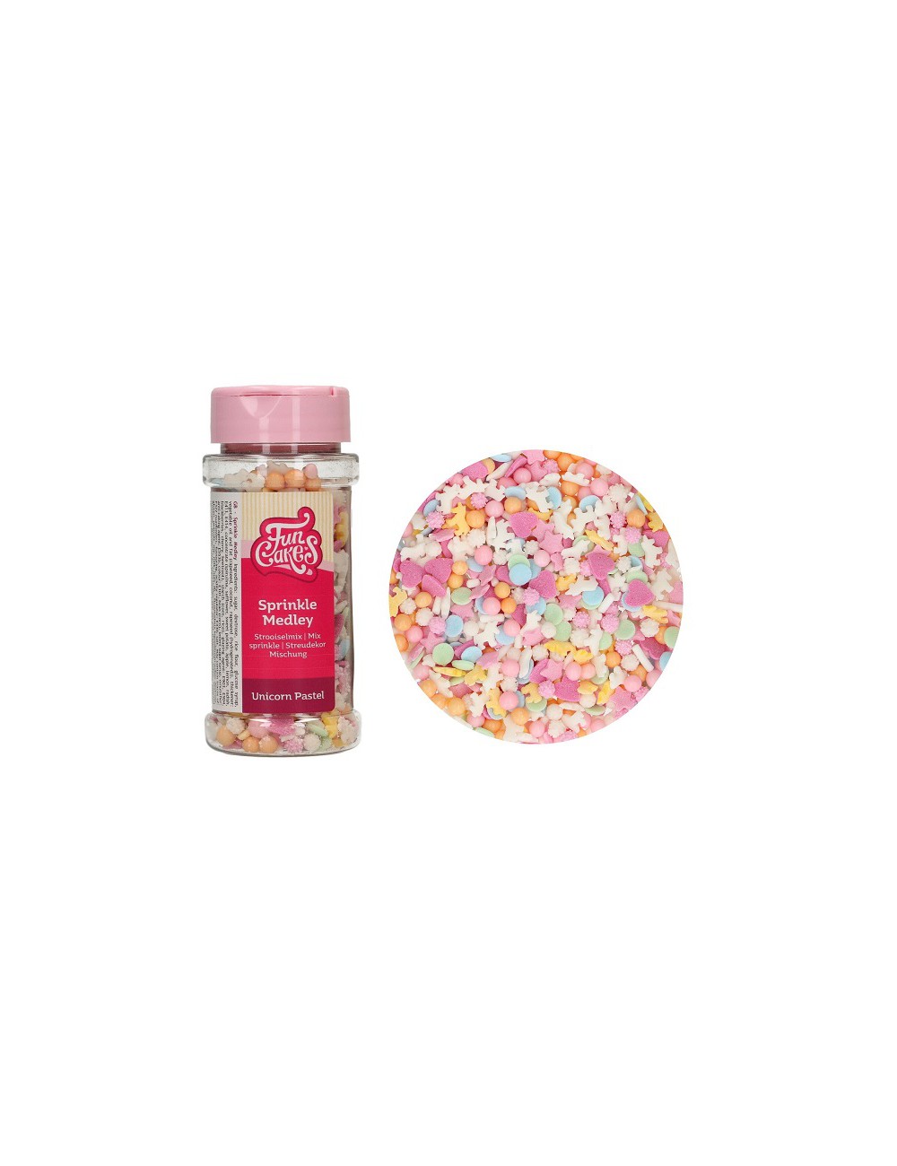 Mix Perlas Blancas Comestibles Sprinkles 50gr Reposteria