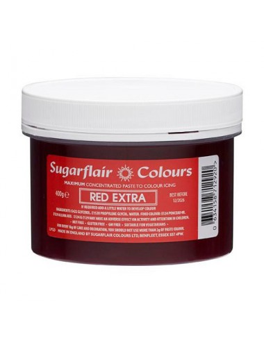 Sugarflair Red Extra (400gr)