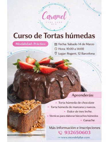 Curso de Tartas Húmedas...