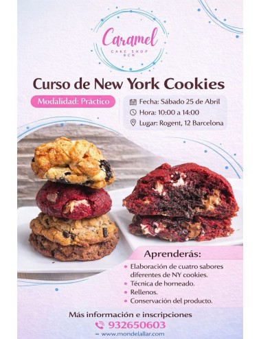 Curso de New York Cookies...