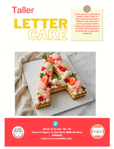 Curso Letter Cake (Sábado...