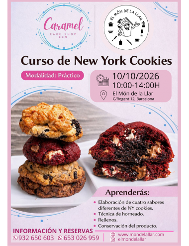 Curso de New York Cookies...