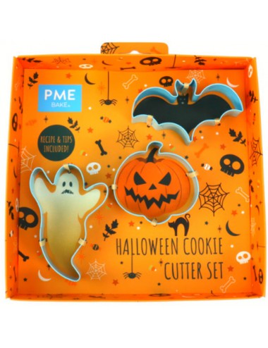 Set 3 cortadores Halloween...